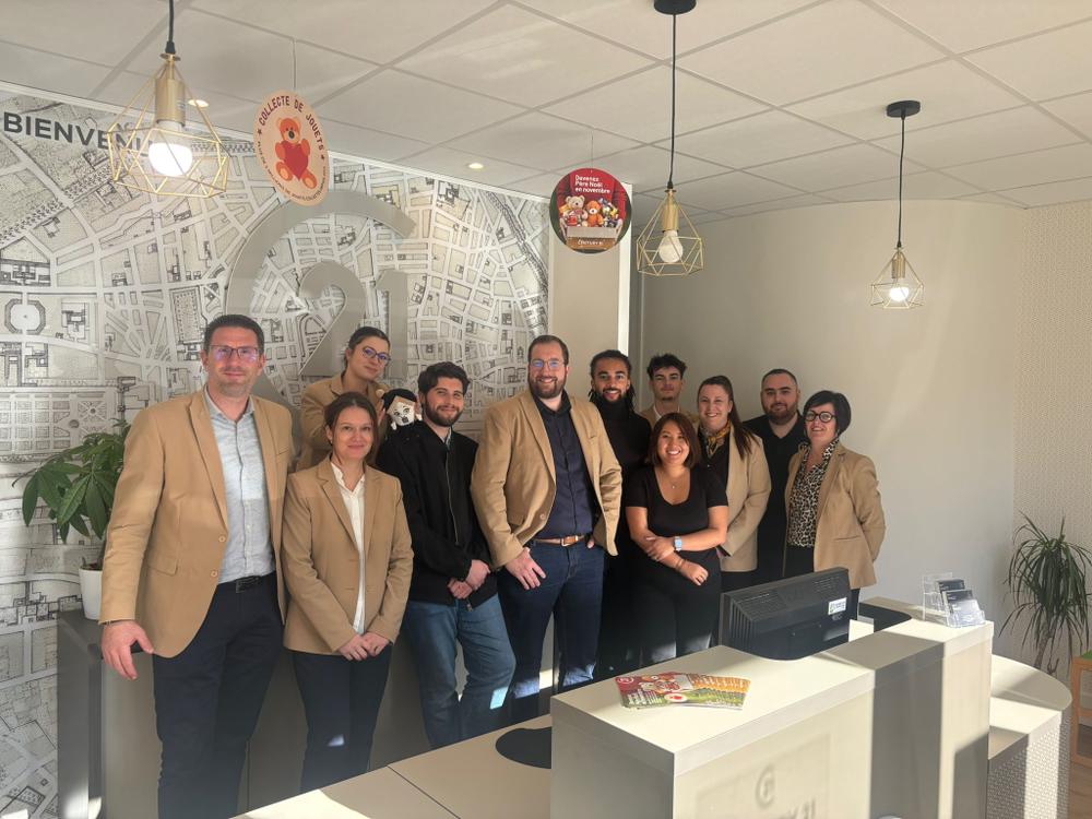 l'équipe de l'agence Iméo