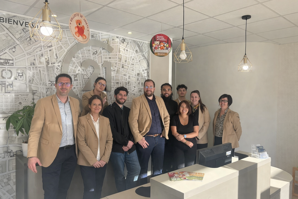 l'équipe de l'agence Iméo