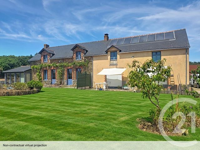 maison à vendre - 10 pièces - 240.0 m2 - JOUE SUR ERDRE - 44 - PAYS-DE-LOIRE - Century 21 Iméo