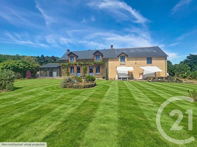 maison à vendre - 10 pièces - 240.0 m2 - JOUE SUR ERDRE - 44 - PAYS-DE-LOIRE - Century 21 Iméo