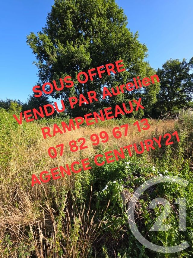 Terrain à vendre LA MEILLERAYE DE BRETAGNE