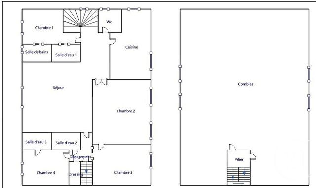 maison à vendre - 8 pièces - 318.0 m2 - MOISDON LA RIVIERE - 44 - PAYS-DE-LOIRE - Century 21 Iméo